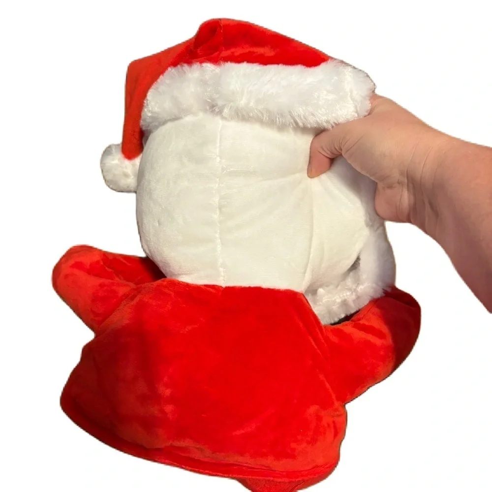 Disney Jack Skellington Santa Plush Tree Hugger Topper Christmas Decor NEW Red